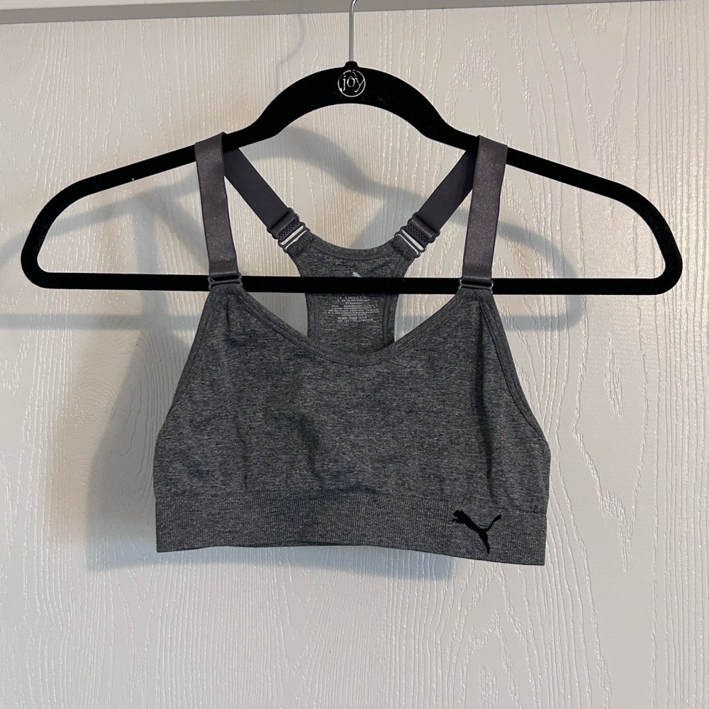 Puma | Charcoal Sports Bra | Size S/P
